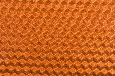 Turuncu 3d küp paneli ayrıntı yansıtan