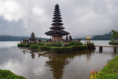 Bali Pura Ulun Danu Bratan en güzel tapınakta