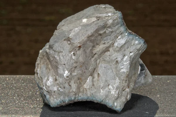 Detalhe de pedra de quartzo close up — Fotografia de Stock