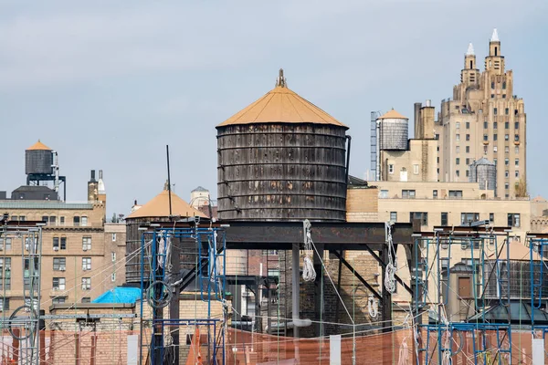Réservoir du château d'eau de New York — Photo