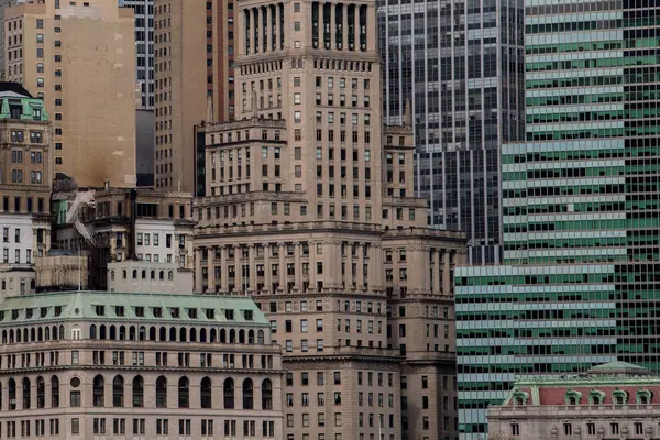 New york trinité place bâtiments gratte-ciel — Photo