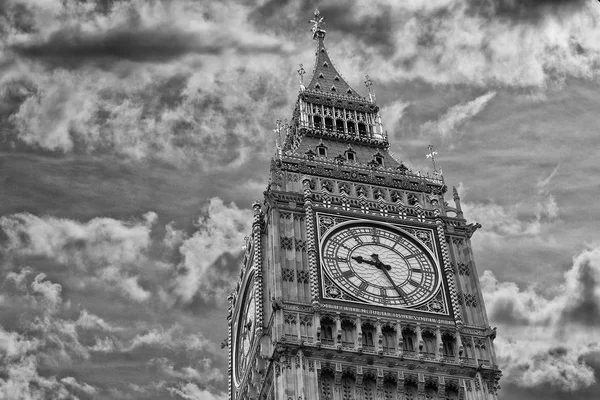 Λονδίνο Πύργος του Μπιγκ Μπεν λεπτομέρεια — Φωτογραφία Αρχείου