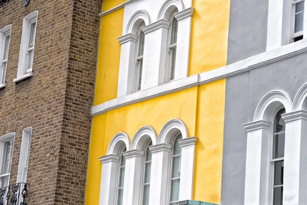 Portobello road london street colorful buildings — Stock Photo, Image
