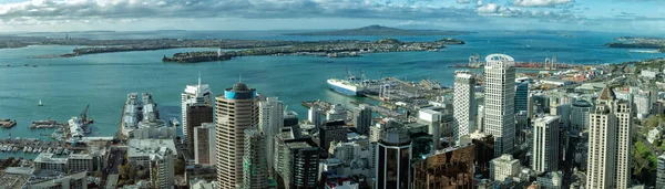 Auckland New Zealand aerial view panorama — Stock Photo, Image