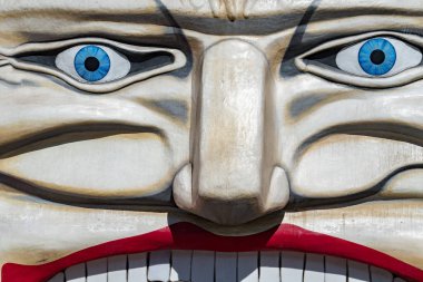 Melbourne, Avustralya - 16 Ağustos 2017 - Melbourne Luna Park