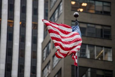 new york trump ABD bayrağı yapı kule
