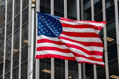 new york trump ABD bayrağı yapı kule