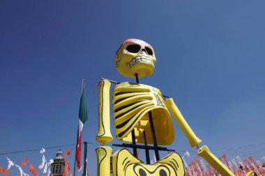 Mexico City, Meksika - 5 Kasım 2017 - gün ölü kutlama