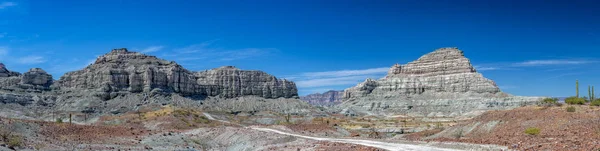 バハ ・ カリフォルニア砂漠のカラフルな風景を見る — ストック写真