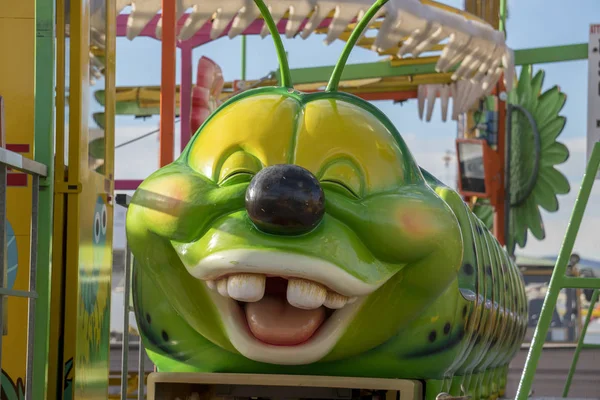 Amusement park caterpillar — Stock Photo, Image