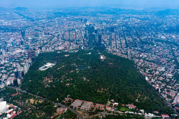 Mexique ville vue aérienne panorama paysage urbain — Photo