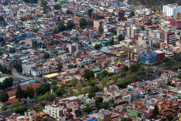 Vista aérea de la ciudad de México panorama del paisaje urbano — Foto de Stock