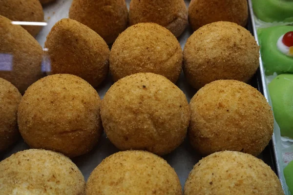Sicilian arancini rice fried balls — Stock Photo, Image