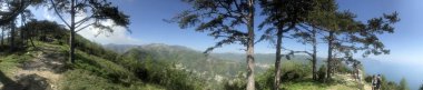 Pieve Ligure, Italya-Nisan 25 2018-pansoti Festivali İtalyan üçgen şeklinde doldurulmuş makarna