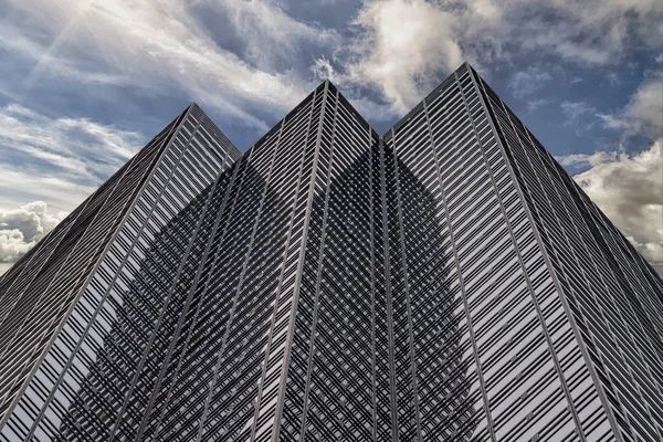 Parque central de rascacielos de Nueva York — Foto de Stock