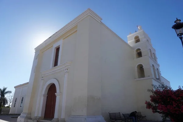 Todos Santos mision church Mexico Baja — Φωτογραφία Αρχείου