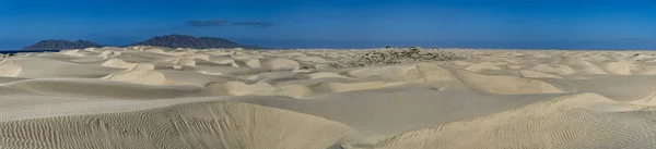 Bahia Magdalena Baja California Sur pouštní písečné duny v Mexiku — Stock fotografie
