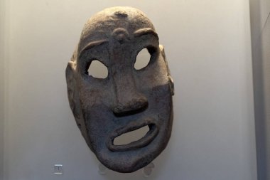 Roma, İtalya, 23 Kasım 2019 - Roma 'daki Colosseum' da Kartaca sergisi