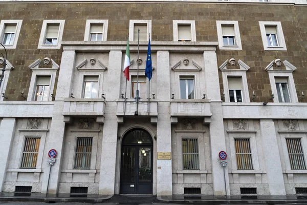 Consiglio üstadı Della magistratura Roma 'daki yargı binası — Stok fotoğraf