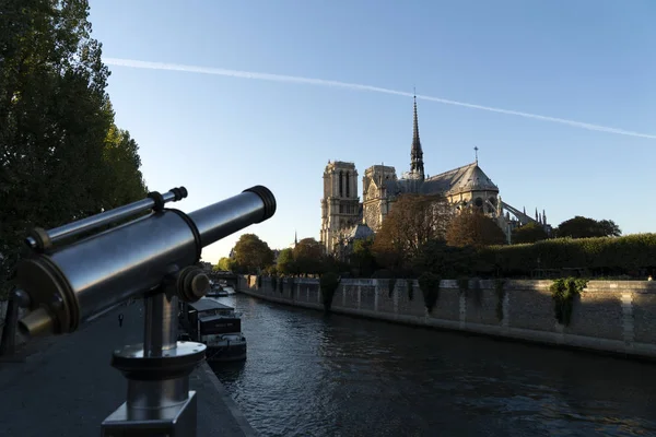 Notre dame Paris voor verbranding — Stockfoto