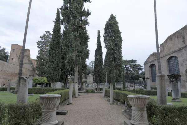 Bagno di Diocleziano a Roma — Foto Stock