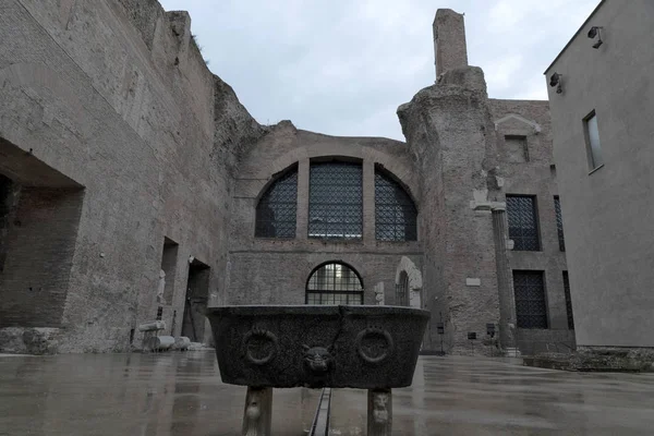 Bagno di Diocleziano a Roma — Foto Stock