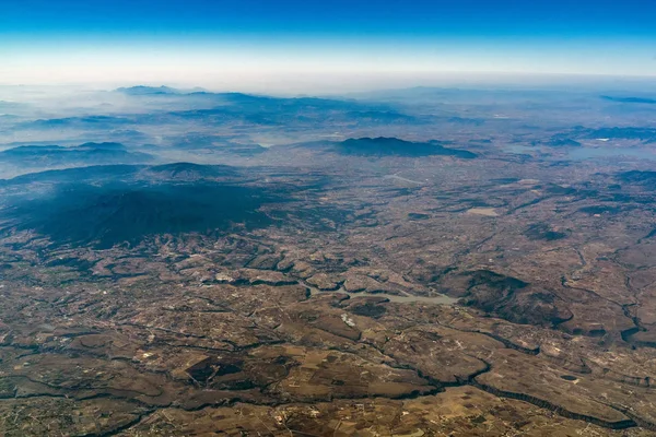Мехико вид с воздуха — стоковое фото