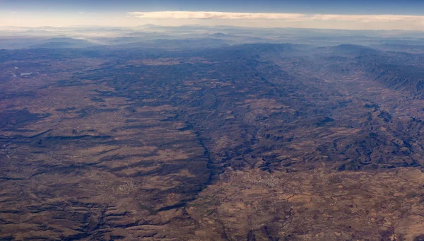 México montanhas vista aérea — Fotografia de Stock