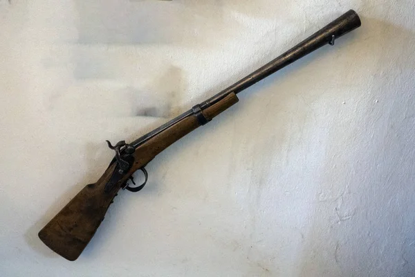 Old XVII century musket — Stock Photo, Image