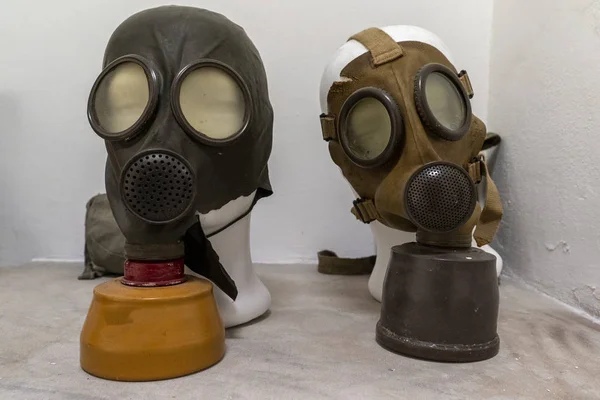 II world war antigas mask — Stockfoto