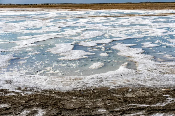 Salt desert in mexico baja california — ストック写真