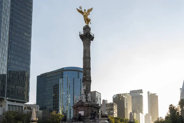 Mexiko město indipendence sloupec — Stock fotografie