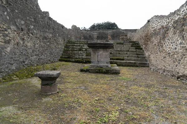 Pompei rovine case — Foto Stock