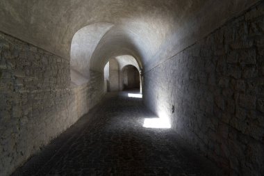 Napoli manzaralı Castel Saint Elmo