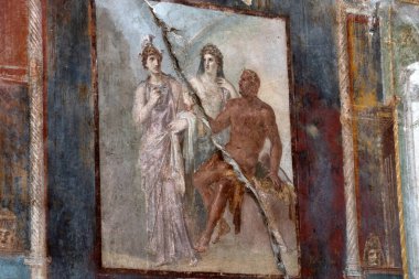 Ercolano Herculaneum antik kalıntıları 