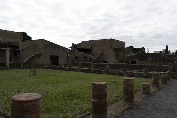 Ercolano herculaneum antike Ruinen — Stockfoto