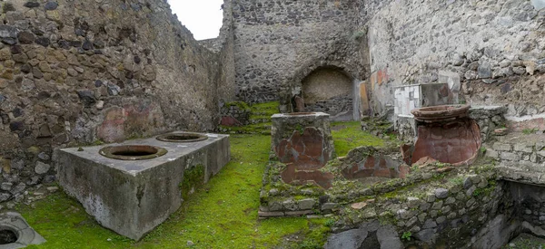 Ercolano herculaneum antike Ruinen — Stockfoto