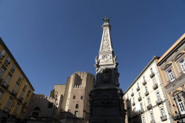 Napoli Santa Chiara Eski kasaba sokağı