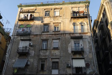 Napoli eski kasaba sokağı