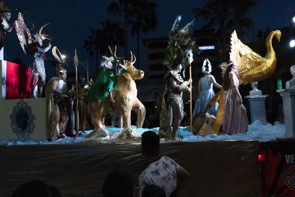 Paz México Febrero 2020 Carnaval Tradicional Baja California Con Miles — Foto de Stock