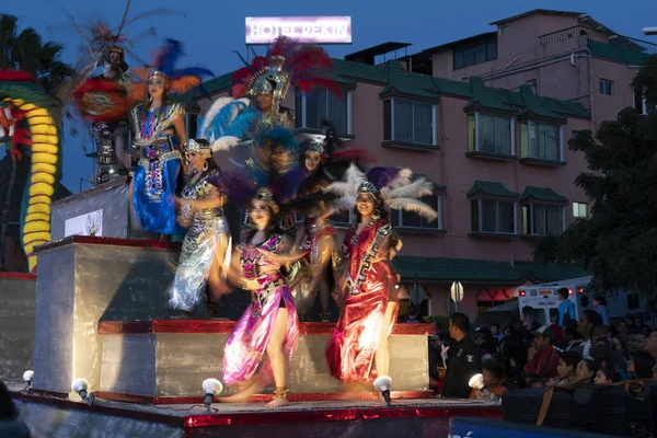 Paz México Febrero 2020 Carnaval Tradicional Baja California Con Miles — Foto de Stock