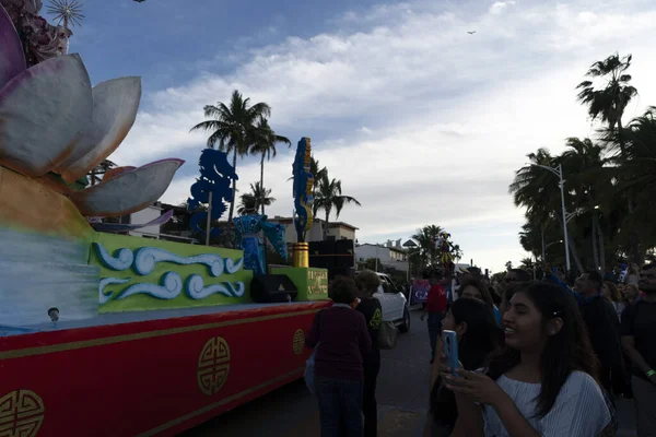 Paz México Febrero 2020 Carnaval Tradicional Baja California Con Miles —  Fotos de Stock