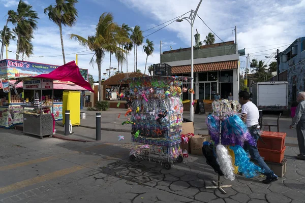 Paz Mexico Fevereiro 2020 Carnaval Tradicional Baja California Com Milhares — Fotografia de Stock