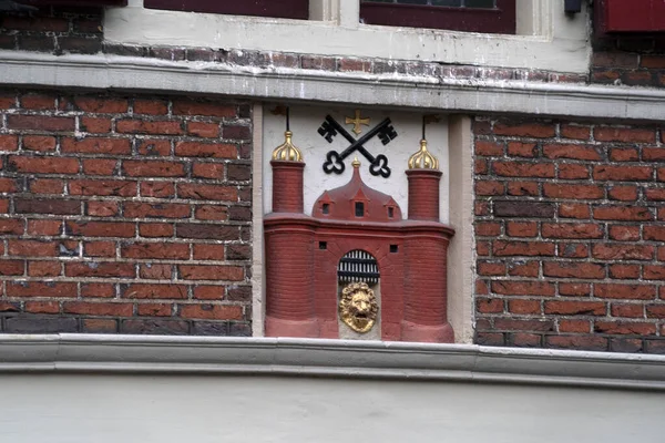 Amsterdam Oude Binnenstad Grachten Huizen Wijk — Stockfoto