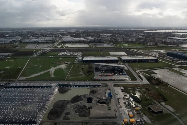 Άμστερνταμ Ολλανδία Φεβρουαρίου 2020 Αεροφωτογραφία Αεροδρομίου Schipol Αεροδρόμιο Είναι Ένα — Φωτογραφία Αρχείου