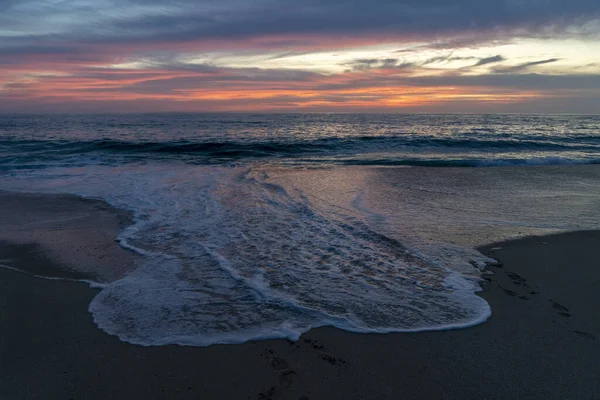 Océano Pacífico Playa Puesta Sol Todos Santos Baja California Mexico — Foto de Stock