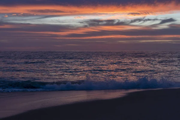 Océano Pacífico Playa Puesta Sol Todos Santos Baja California Mexico — Foto de Stock