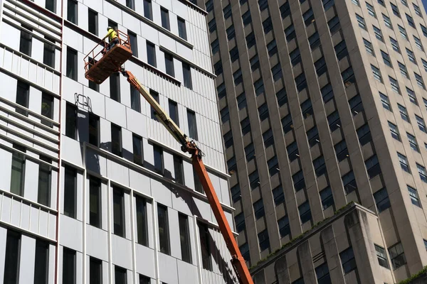 New York City 5Th Avenue Sckyscrapers — Foto Stock