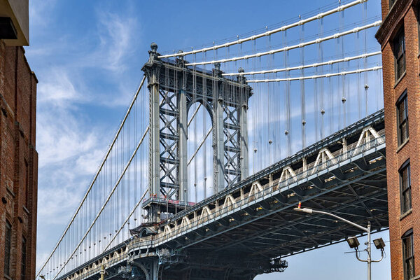 New york city manhattanh bridge view