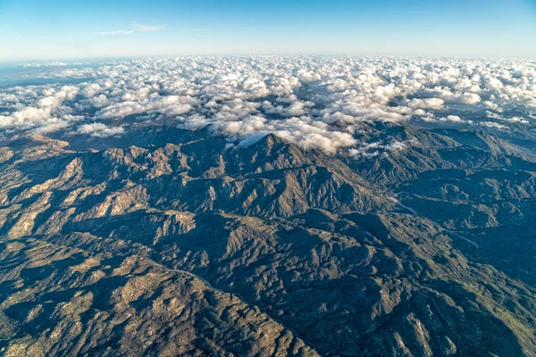 Sierra Laguna Baja California Sur Mexico Aerial View Landscape — Stock Photo, Image